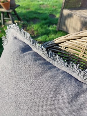 Silt Kussen Amsterdam Fringes smoke pearl