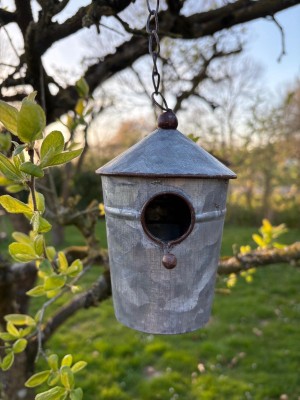 Vogelhuisje Zink S