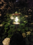 Roestige tuinsteker solar