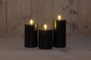 Outdoor kaarsenset Zwart