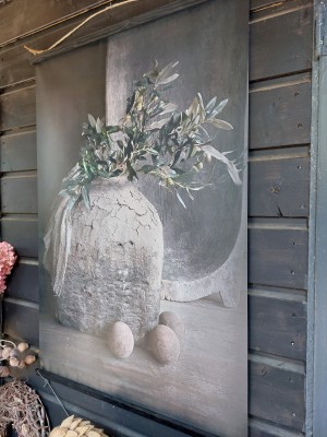 Tuinposter leemmand 