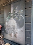 Tuinposter leemmand 