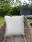 Silt woonkussen Amsterdam fringes Light stone