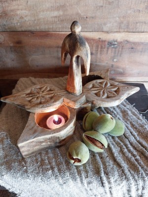 Oude specerijenbox Poppie