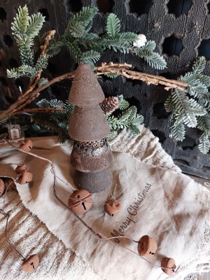 Houten boompje ornament S
