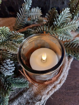 Roestig windlicht Hert S