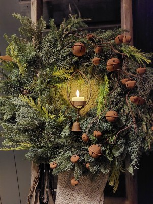 Guirlande roestige belletjes 