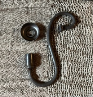 S- hangkandelaar groot metaal