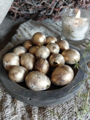 Kwarteleitjes goud 60st.