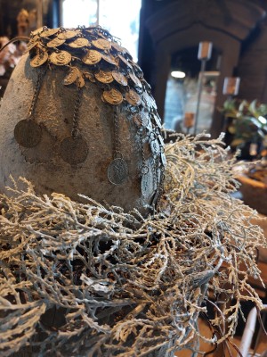 Guirlande zilverstruikje 