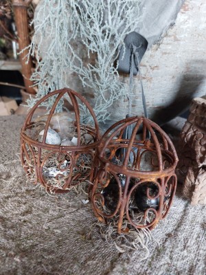 Set roestige paaseieren 