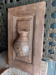 Wandpaneel met nepalese pot Saar 