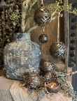 Roestige ballen set
