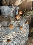 Guirlande roestige belletjes 